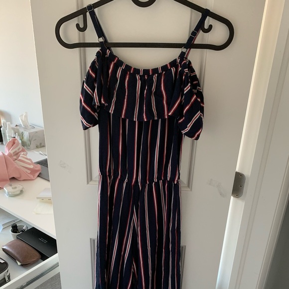 Abercrombie Striped Jumpsuit Romper - Picture 4 of 5